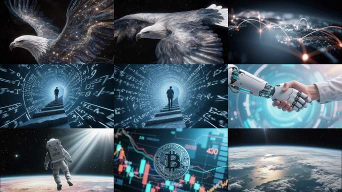 科技未来感视觉素材