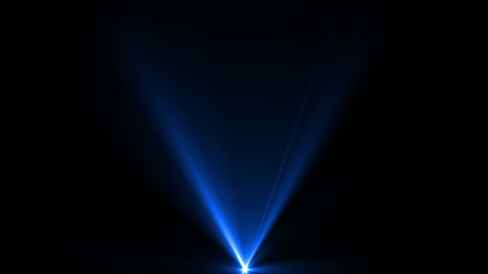 蓝色舞台灯光效果