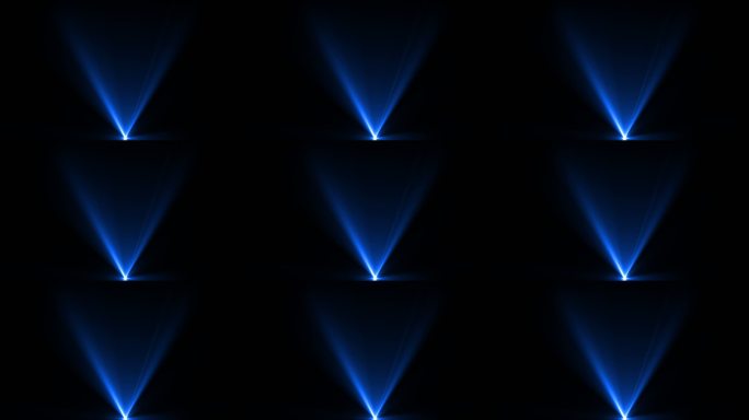 蓝色舞台灯光效果