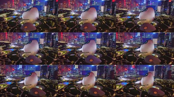 【4K】深圳航拍深圳湾文化广场