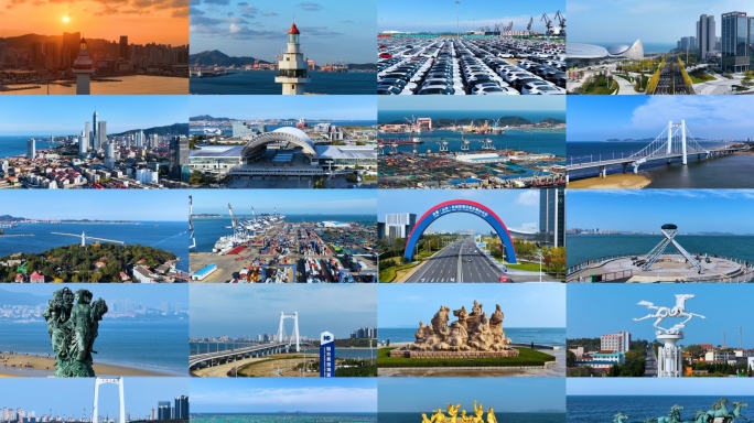 【2025】烟台航拍合集 烟台宣传片素材