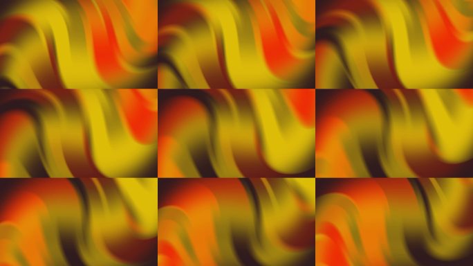 橙黄动感波纹背景