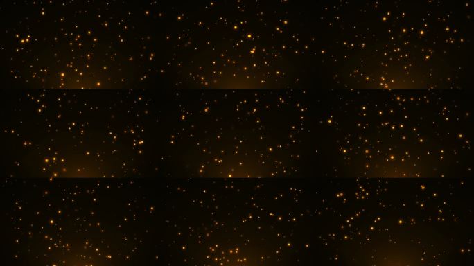 金色粒子动态背景