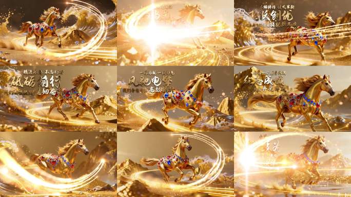 【配音版】金色骏马奔腾2026