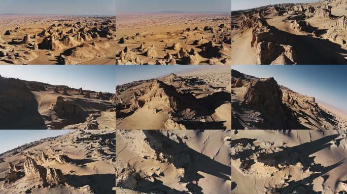 青海俄博梁雅丹地貌航拍19