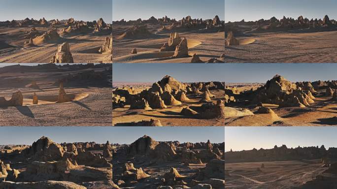 青海俄博梁雅丹地貌航拍22