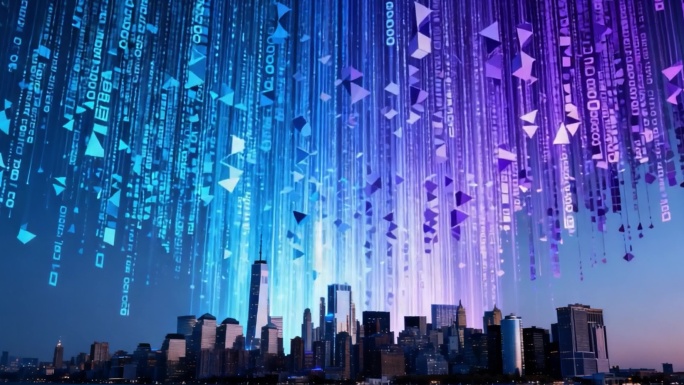 AI概念可视化 AI与人类思维的碰撞