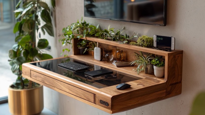 科技感家居环境设计未来智能家居空间展示