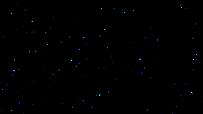 星星闪烁缓动背景 璀璨星河 黑色星空