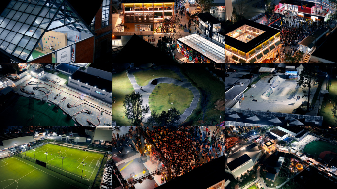 成都麓湖潮流运动与市集