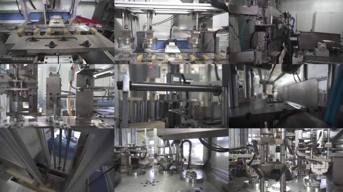 工厂机械自动化生产工业流水线加工制造