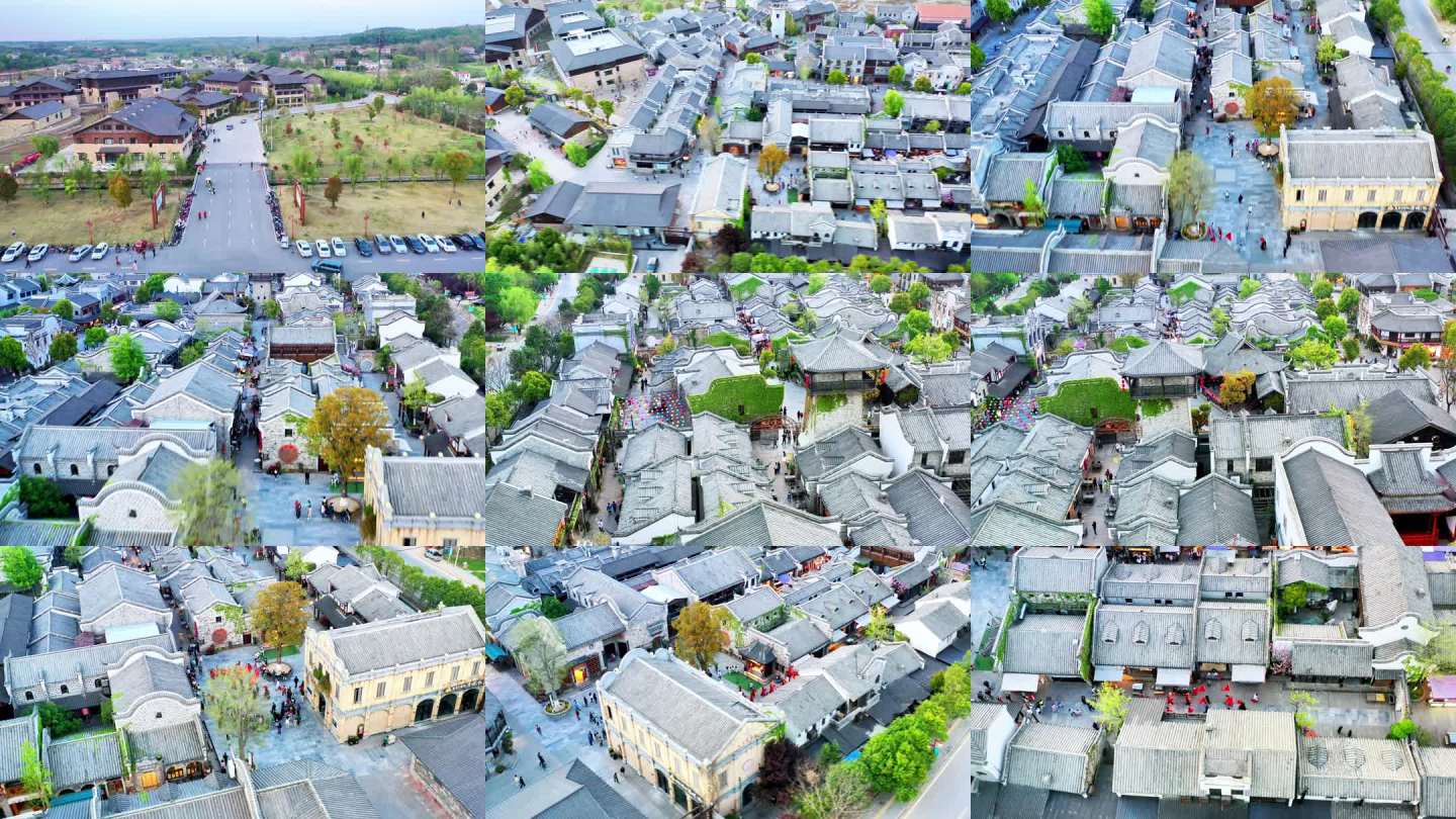 4K钟祥 莫愁村 湖北民俗村 荆门 湖北