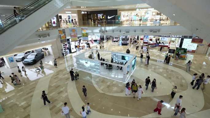 商场 人流 消费 展厅