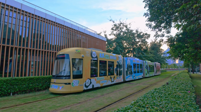 广州有轨电车 绿色出行 广州地铁APM线
