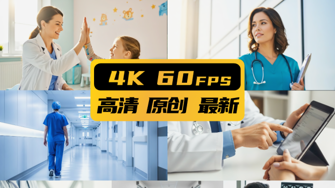 医生护士医务工作者坐诊医疗专家儿童医生