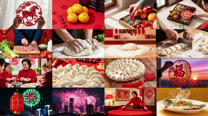春节传统美食与习俗