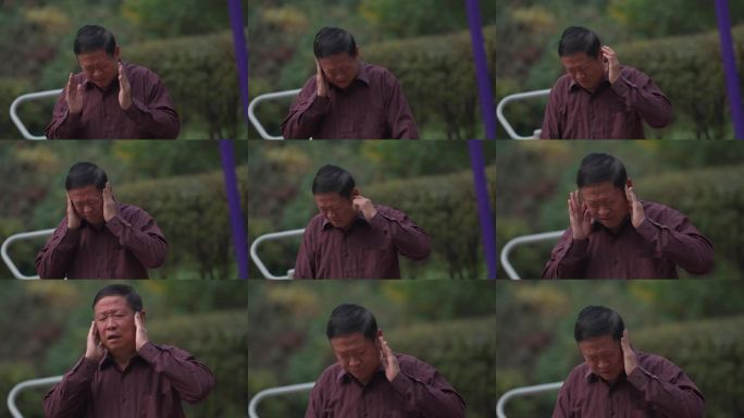 耳聋耳鸣 说话听不清 捂耳朵 头疼 焦虑