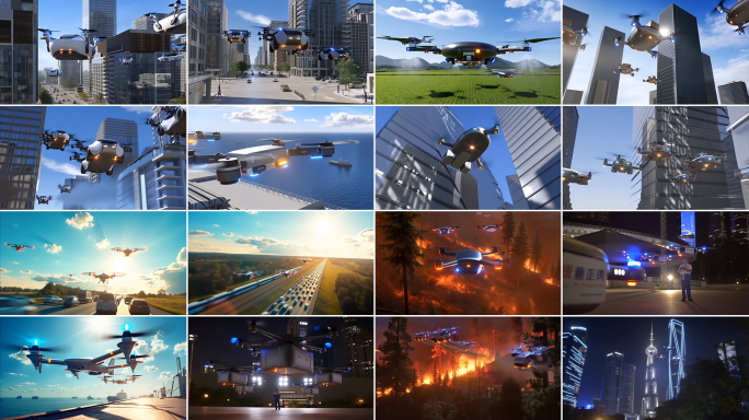 低空经济各领域无人机应用场景