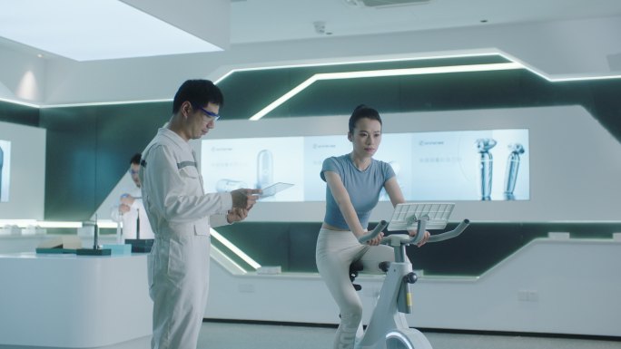 智能健身器材研发测试 科技产品实验场景