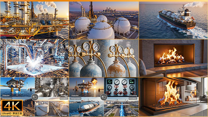 燃气能源工业产业链/石油天然气/甲烷沼气