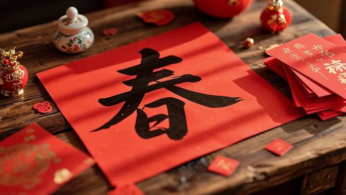 2026新年春节素材集锦春节传统习俗氛围