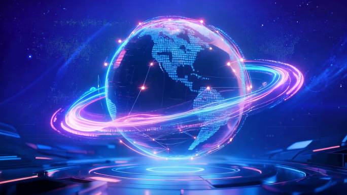 科技ai未来生活大数据智慧城市芯片机