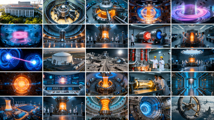 核聚变人造太阳 环流三号 华龙一号新能源