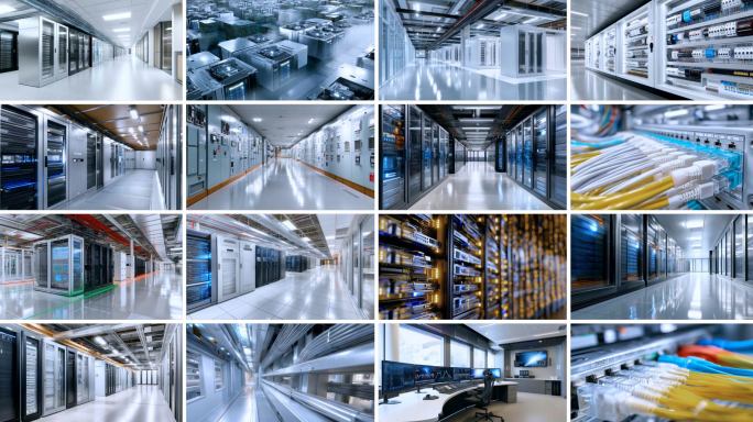 数据中心 数据库 机房服务器集群网络设备