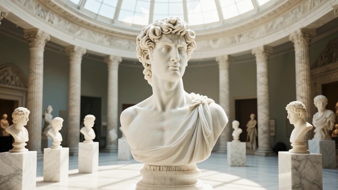 古典雕像艺术表现