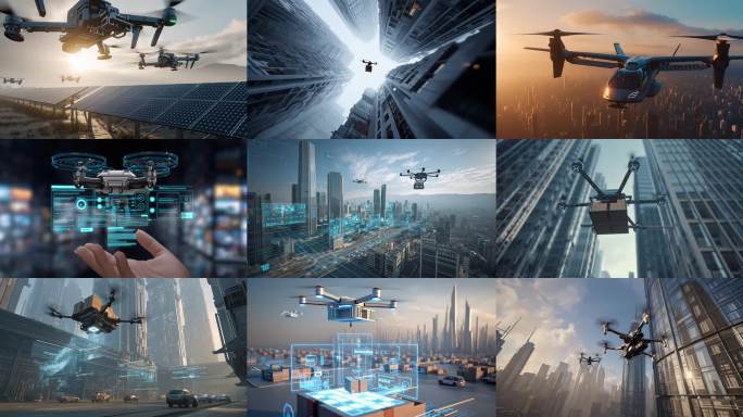 无人机 低空经济 无人配送 未来城市