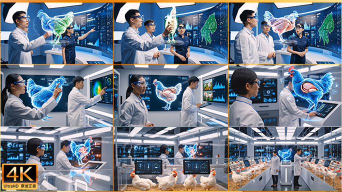 科技家禽养殖研究中心 现代数字农业农场