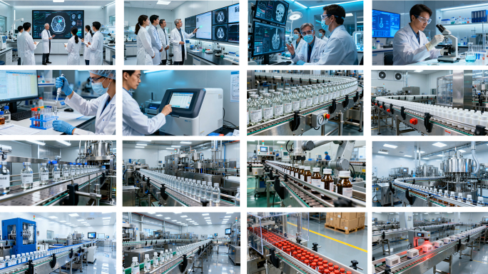 智能制药与研发场景