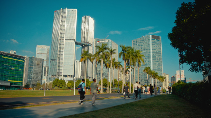 深圳宝安前海欢乐港湾湾区之光