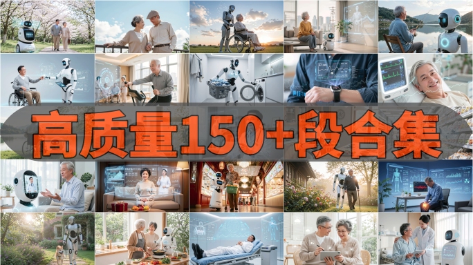 智慧智能养老AI机器人应用场景老年生活