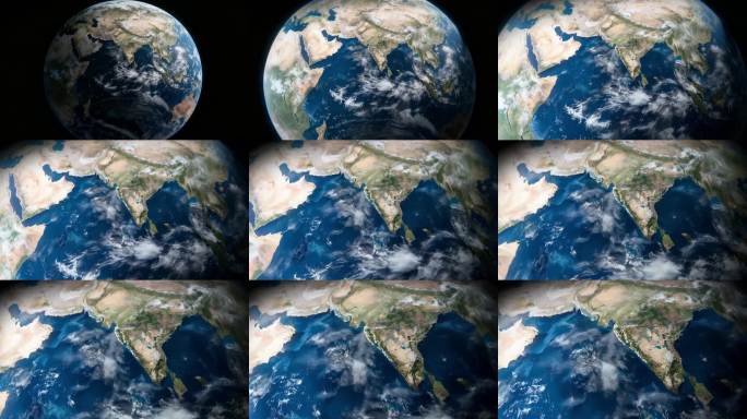 地球印度南亚印度半岛