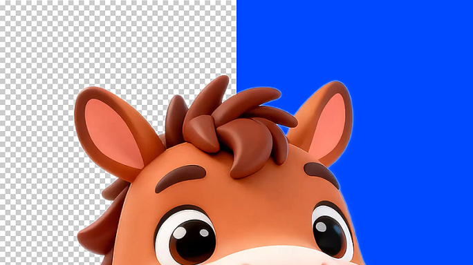 马年 卡通 新年 拜年 小马 马年 IP