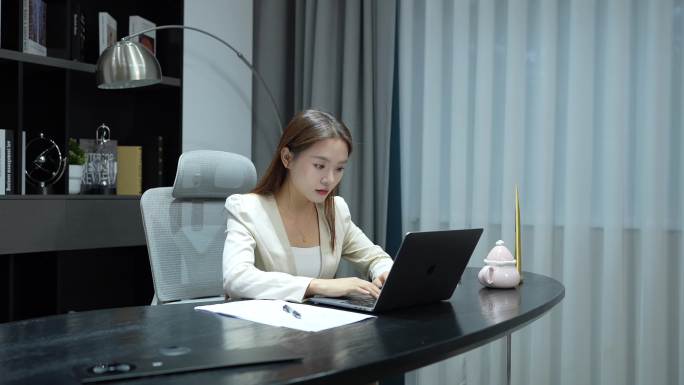 商务白领 企业高管日常加班