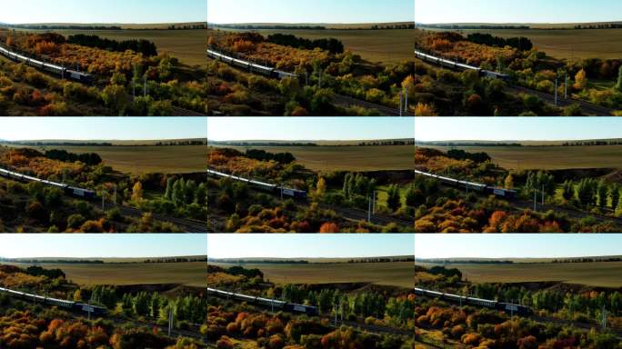 呼伦贝尔草原旅客列车