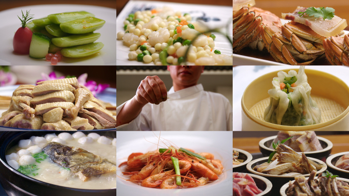 中国菜 经典美食摆盘 饮食文化