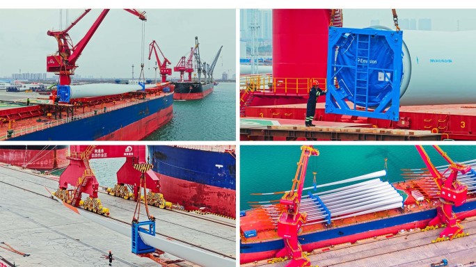 风车叶吊装运输