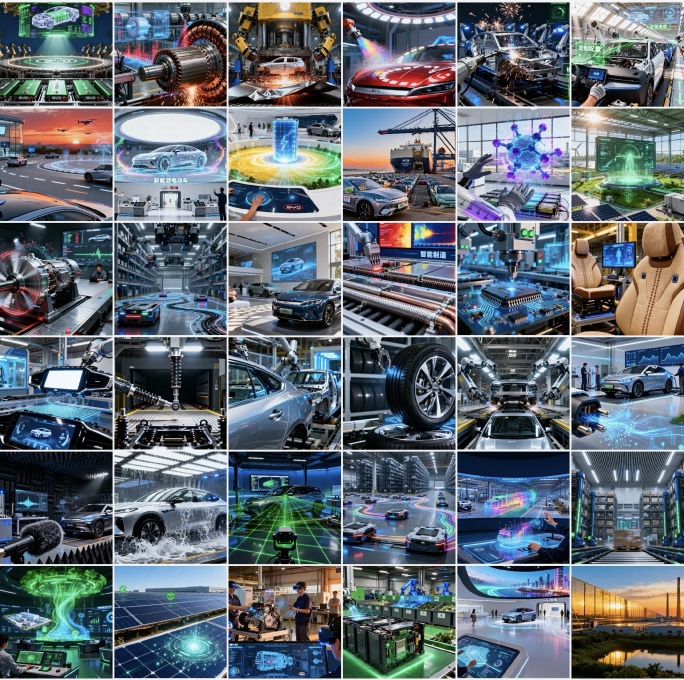 新能源汽车智能工厂