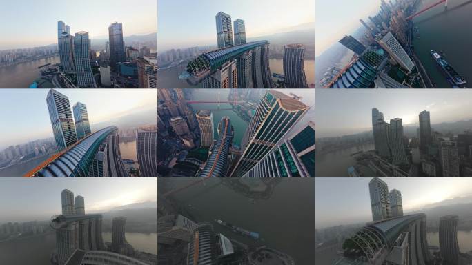 重庆来福士,8D魔幻重庆,重庆穿越机