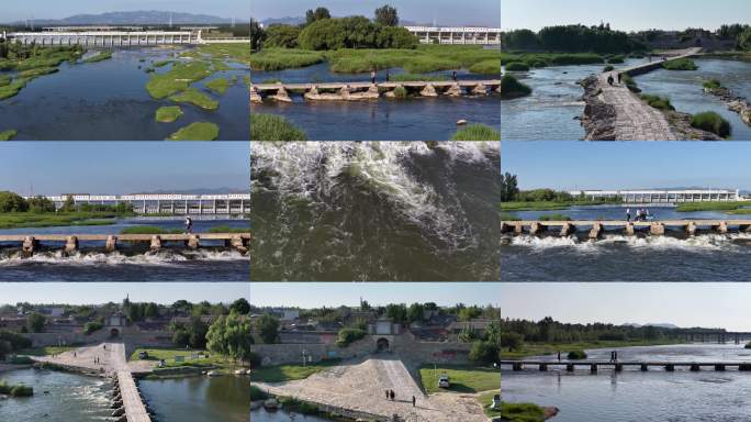 大汶河明石桥大汶口古石桥