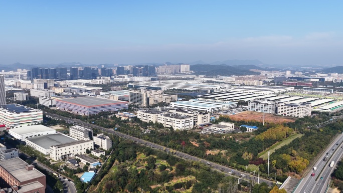 长沙高新技术产业开发区 延时航拍