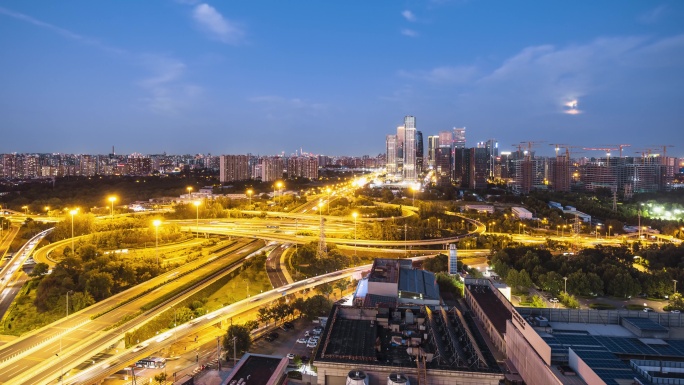 【8K】北京丽泽夜景