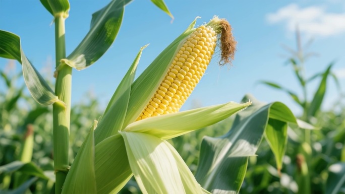 玉米从田间到餐桌的多彩展示