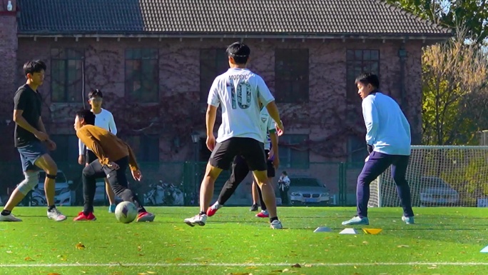 清华大学 操场 运动 足球场 校园球场