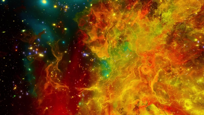 8K 穿梭星空 动态背景 星空 绚丽