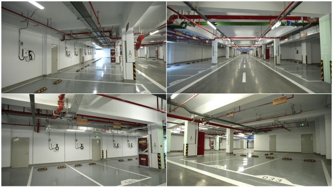 【4K高清原创】地下停车场