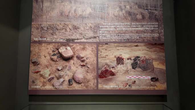 河南博物院考古遗址出土文物展览陈列